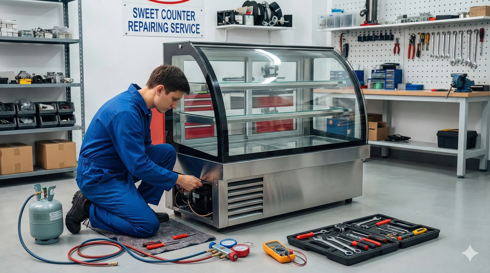 Commercial Sweet Counter Cooling Repair
